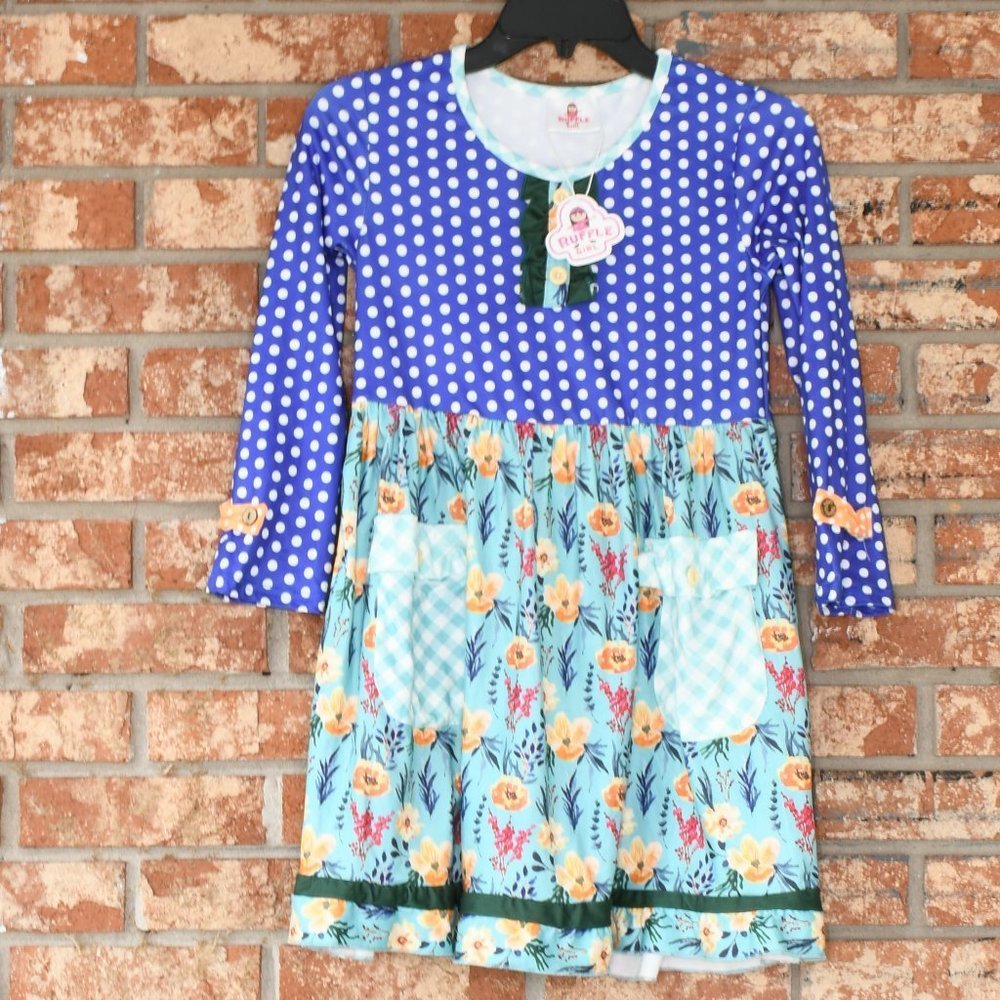 𝅺RUFFLE Girl Dress